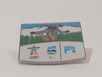 Vancouver 2010 Winter Olympic Games ICBC Skiing Enamel Metal Lapel Pin