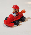 2022 McDonald's UCS Nintendo The Super Mario Bros. Movie Mario in Go Kart Red Plastic Toy Car Vehicle