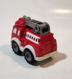 2004 Maisto Hasbro Tonka Lil Chuck & Friends Fire Ladder Truck Red and White Die Cast Toy Car Vehicle