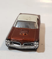 Hot Wheels G Machines '67 Pontiac GTO Metalflake Copper Brown and White 1/50 Scale Die Cast Toy Muscle Car Vehicle with Rubber Tires