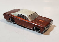 Hot Wheels G Machines '67 Pontiac GTO Metalflake Copper Brown and White 1/50 Scale Die Cast Toy Muscle Car Vehicle with Rubber Tires