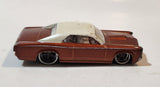 Hot Wheels G Machines '67 Pontiac GTO Metalflake Copper Brown and White 1/50 Scale Die Cast Toy Muscle Car Vehicle with Rubber Tires