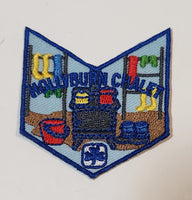 Girl Guides Hollyburn Chalet Embroidered Fabric Patch Badge