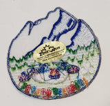 Girl Guides Lougheed Area BC Embroidered Fabric Patch Badge