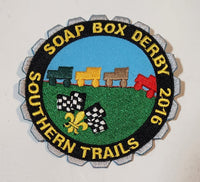 Scouts Southern Trails 2016 Soap Box Derby Embroidered Fabric Patch Badge