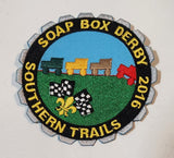 Scouts Southern Trails 2016 Soap Box Derby Embroidered Fabric Patch Badge