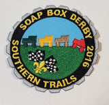 Scouts Southern Trails 2016 Soap Box Derby Embroidered Fabric Patch Badge