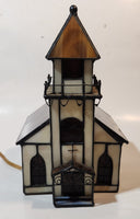 Church Chapel Building Shaped Stained Glass Lamp