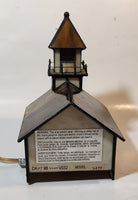 Church Chapel Building Shaped Stained Glass Lamp