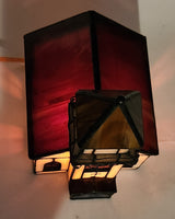 Church Chapel Building Shaped Stained Glass Lamp