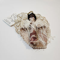 African AIDS Angel Cleopatra Black Queen Hanging Christmas Tree Ornament