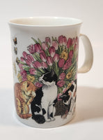 Dunoon Fine Bone China Sophisticats 4" Tall Coffee Mug Cup