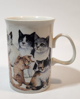 Dunoon Stoneware Cats' 4 1/4" Tall Coffee Mug Cup