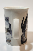 Dunoon Stoneware Cats' 4 1/4" Tall Coffee Mug Cup