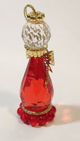 Red January Angel Birth Stone Hanging Christmas Tree Ornament