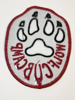 Boy Scouts Wolf Cub Camp Embroidered Fabric Patch Badge