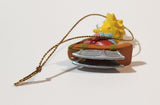 Twentieth Century Fox The Simpsons Maggie Simpson on Sled 1 3/4" PVC Hanging Christmas Tree Ornament