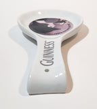 Guinness Black Goes with Everything Porcelain Spoon Rest Style Wall Hanging