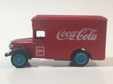 Coca Cola Coke Delivery Truck Red Pull Back Die Cast Toy Car Vehicle