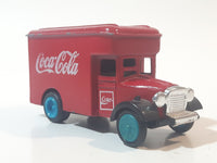 Coca Cola Coke Delivery Truck Red Pull Back Die Cast Toy Car Vehicle