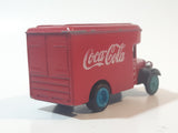 Coca Cola Coke Delivery Truck Red Pull Back Die Cast Toy Car Vehicle