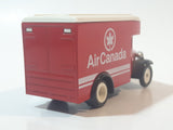 1980s Lledo Promotional Model 1934 Dennis Van Truck Air Canada Red Die Cast Toy Car Vehicle