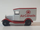 1980s Lledo Promotional Model 1934 Ford Model A Delivery Van Truck Air Canada Red Die Cast Toy Car Vehicle