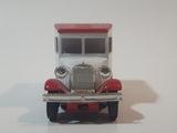 1980s Lledo Promotional Model 1934 Ford Model A Delivery Van Truck Air Canada Red Die Cast Toy Car Vehicle