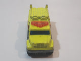 2004 Matchbox Fire International Pumper Neon Yellow Fire Truck Die Cast Toy Car Firefighting Rescue Vehicle