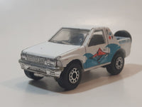 1999 Matchbox Beach Isuzu Amigo White 1:57 Scale Die Cast Toy Car Vehicle