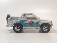 1999 Matchbox Beach Isuzu Amigo White 1:57 Scale Die Cast Toy Car Vehicle