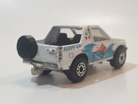 1999 Matchbox Beach Isuzu Amigo White 1:57 Scale Die Cast Toy Car Vehicle