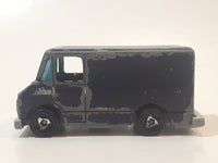 1997 Hot Wheels Police Force Combat Medic Delivery Truck Van S.W.A.T. Dark Blue Die Cast Toy Car Vehicle