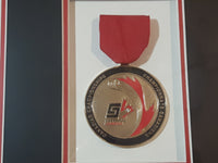 2014 Softball Canada Senior and Master Men's Canadian Fast Pitch Championship Charlottetown PEI Gold Silver Bronze Medals Framed