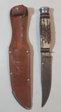 Vintage Solingen Compass 843 Hunting Knife with Original Sheath