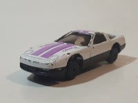 Unknown Brand 888-7 "Super Turbo" White Die Cast Toy Car Vehicle