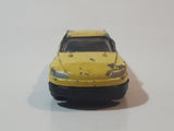 Motor Max No. 6071 Yellow Die Cast Toy Car Vehicle