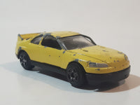 Motor Max No. 6071 Yellow Die Cast Toy Car Vehicle