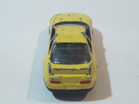 Motor Max No. 6071 Yellow Die Cast Toy Car Vehicle