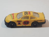 Unknown Brand #53 Extra! Extra! Spain Stock Car Yellow Die Cast Toy Race Car Vehicle