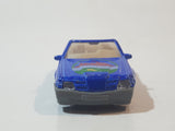 Unknown Brand Mercedes Benz SL 500 Convertible Yacht and Scuba Diver Blue Die Cast Toy Car Vehicle