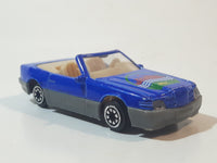 Unknown Brand Mercedes Benz SL 500 Convertible Yacht and Scuba Diver Blue Die Cast Toy Car Vehicle