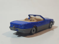 Unknown Brand Mercedes Benz SL 500 Convertible Yacht and Scuba Diver Blue Die Cast Toy Car Vehicle