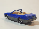 Unknown Brand Mercedes Benz SL 500 Convertible Yacht and Scuba Diver Blue Die Cast Toy Car Vehicle