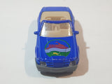 Unknown Brand Mercedes Benz SL 500 Convertible Yacht and Scuba Diver Blue Die Cast Toy Car Vehicle