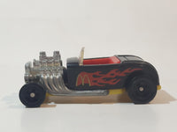 1994 McDonald's Hot Wheels Roadster Flame Rider Black Die Cast Toy Hot Rod Car Vehicle