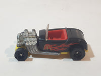 1994 McDonald's Hot Wheels Roadster Flame Rider Black Die Cast Toy Hot Rod Car Vehicle