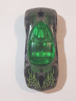 2006 Hot Wheels V-Drop Phastasm Transparent Black Die Cast Toy Car Vehicle