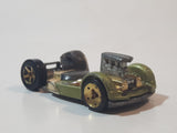 2007 Hot Wheels Blast & Crash Flattery Metalflake Olive Green Die Cast Toy Car Vehicle