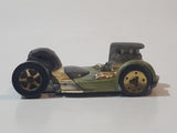 2007 Hot Wheels Blast & Crash Flattery Metalflake Olive Green Die Cast Toy Car Vehicle